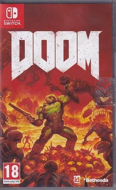 Doom - Nintendo Switch spil (B Grade) (Genbrug)
